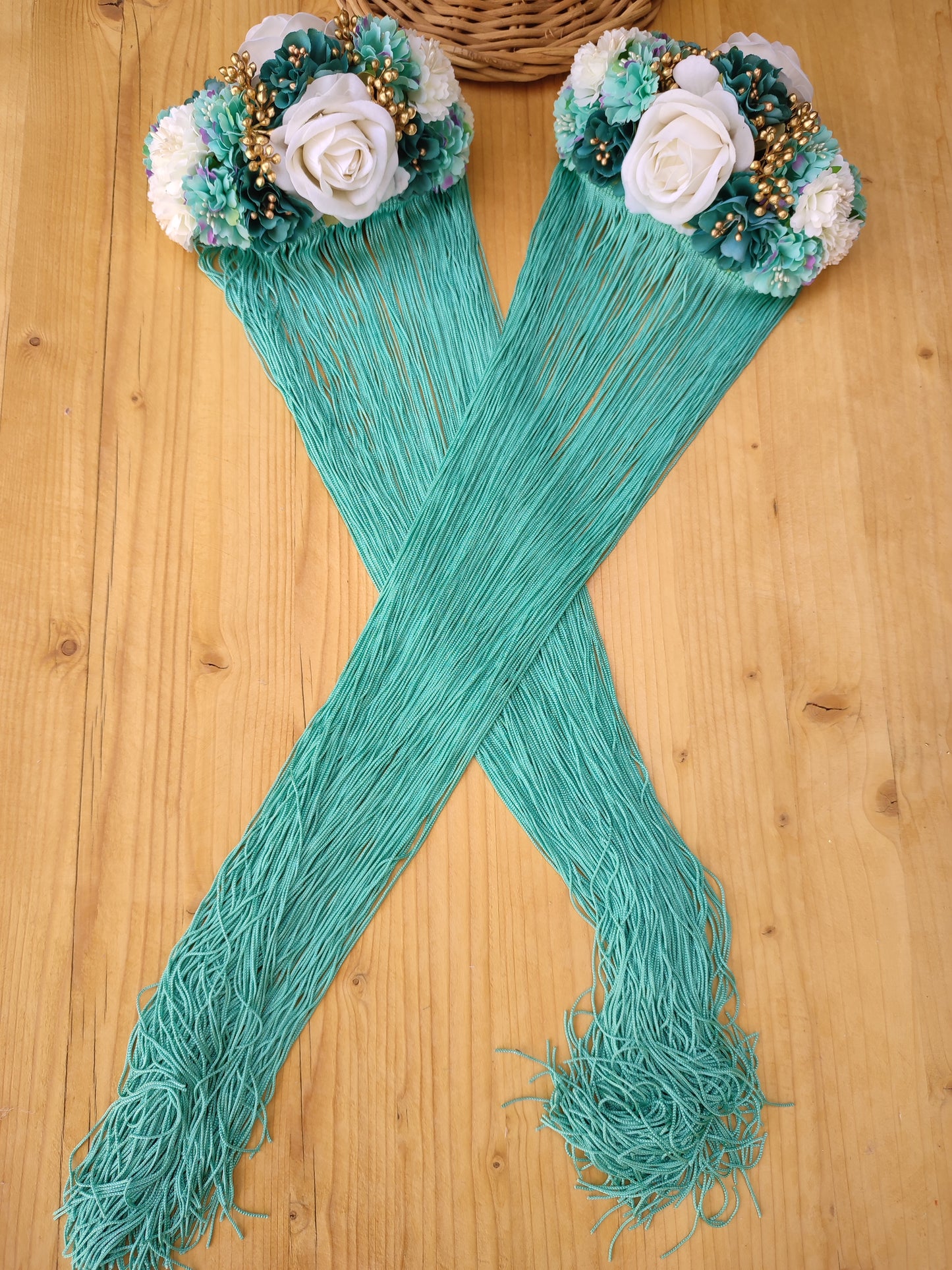 Conjunto aguamarina
