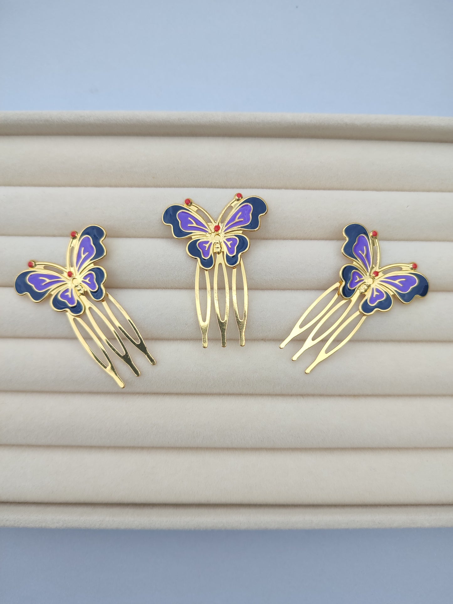 Peina mariposa lila (unidad)