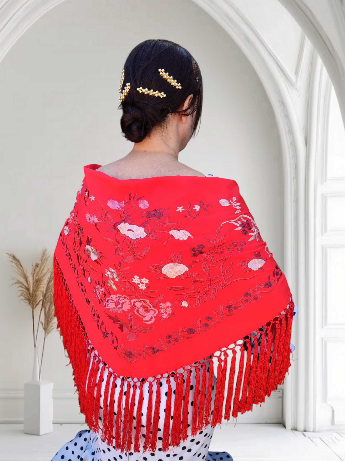 Mantoncillo "Esperanza" rojo