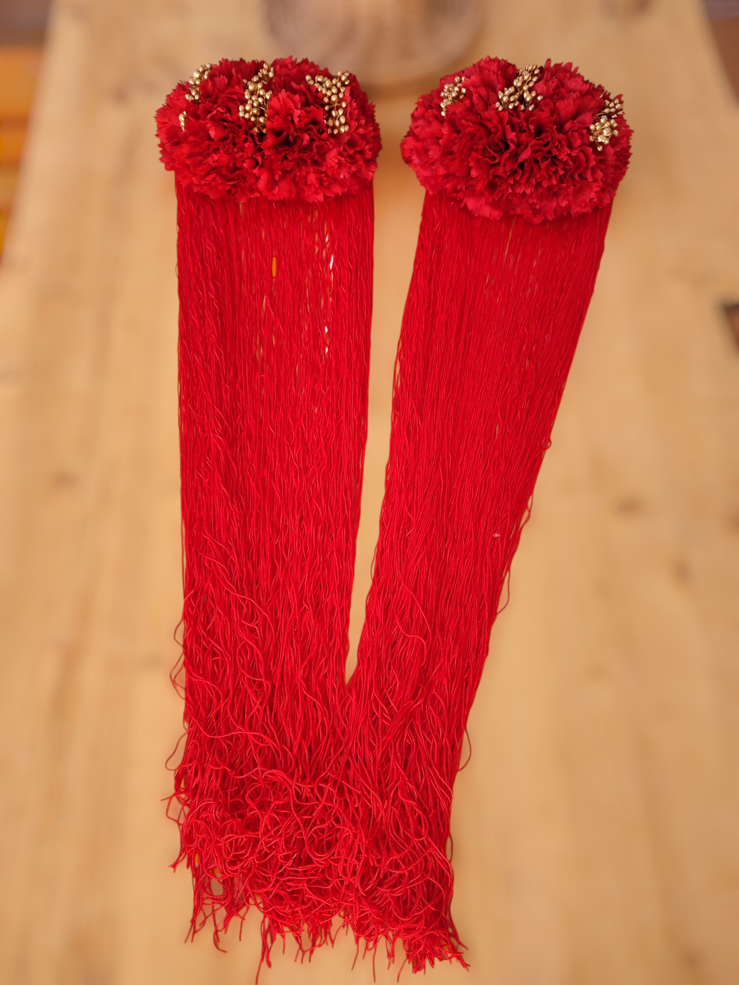 Conjunto "Inma": hombreras y ramillete