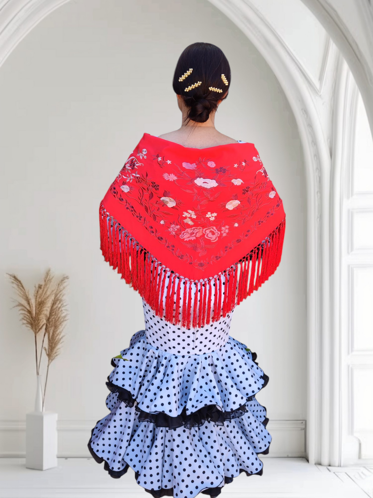 Mantoncillo "Esperanza" rojo