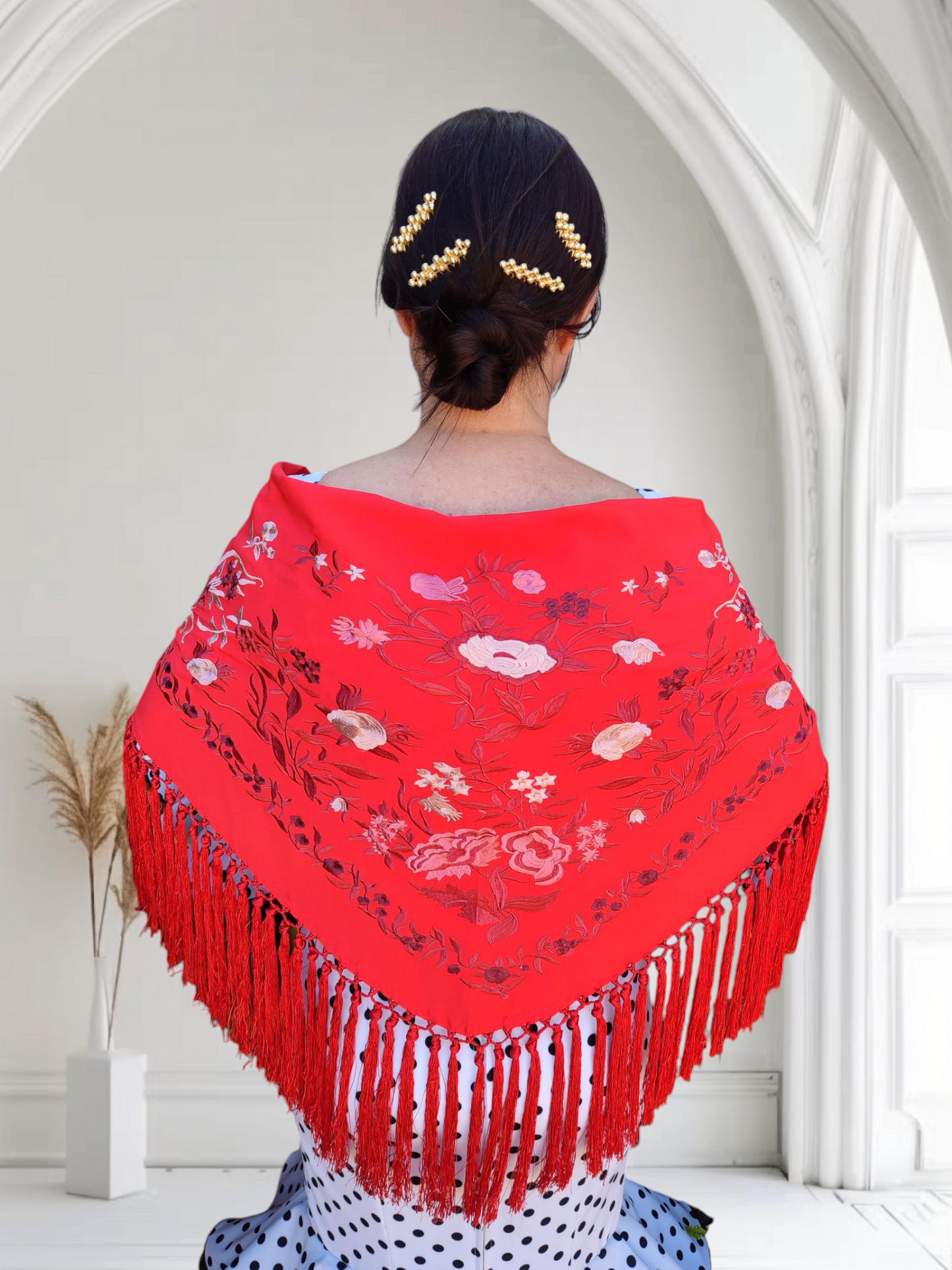 Mantoncillo "Esperanza" rojo