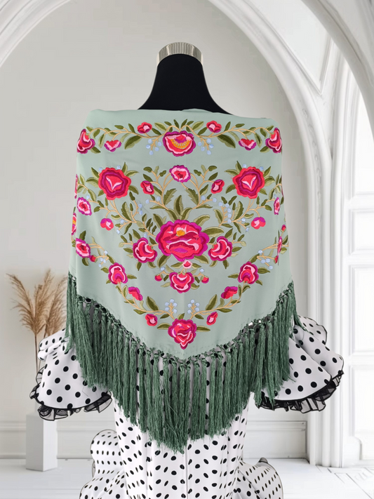 Mantoncillo "Macarena" verde jabonoso