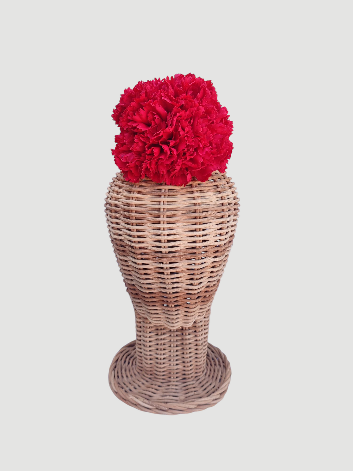 Ramillete de claveles rojo